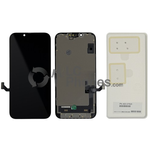 iPhone 16e - Full Front OLED Display Digitizer Black without Proximity Sensor < Service Pack >