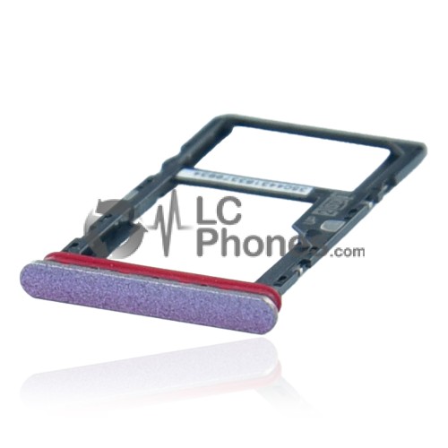 Motorola Moto G30 XT2129 - Sim Tray Card Holder Phantom Black / Dark Pearl
