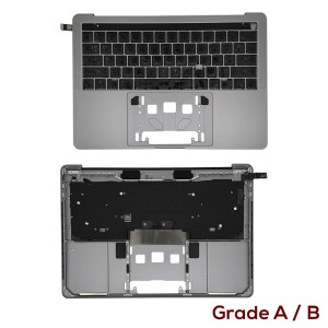 Macbook Pro 13 inch A1706 with Touch Bar - Top Cover without Keyboard with Touch Bar Space Grey  Grade A/B