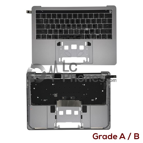 Macbook Pro 13 inch A1706 with Touch Bar - Top Cover without Keyboard with Touch Bar Space Grey (Original Used) Grade A/B
