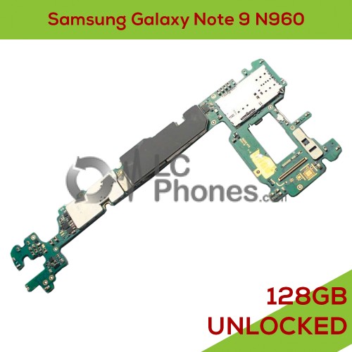 Samsung Galaxy Note 9 N960 - Fully Functional Logic Board 128GB UNLOCKED