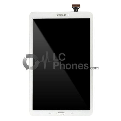 Samsung Galaxy Tab E 9.6 T560 - Full Front LCD Digitizer with Frame White