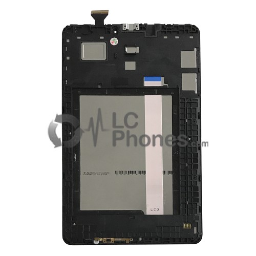 Samsung Galaxy Tab E 9.6 T560 - Full Front LCD Digitizer with Frame White