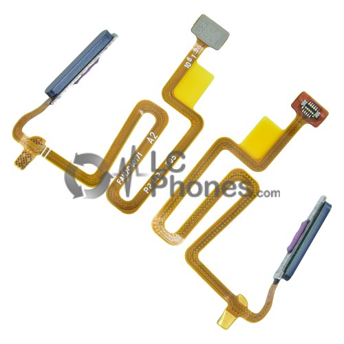 Realme 8 5G RMX3241 - Fingerprint Sensor Flex Cable Supersonic Black