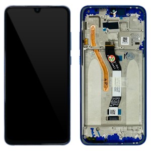 Xiaomi Redmi Note 8 Pro - Full Front LCD Digitizer with Frame  Deep Blue 