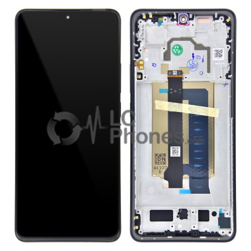 Xiaomi Poco X6 Pro 5G 2311DRK48G, 2311DRK48I - Full Front LCD Digitizer with Frame Black < Service Pack >