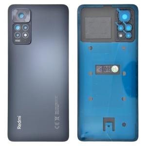 Xiaomi Redmi Note 11 Pro 2201116TG, 2201116TI - Battery Cover with Adhesive & Camera Lens Graphite Grey 
