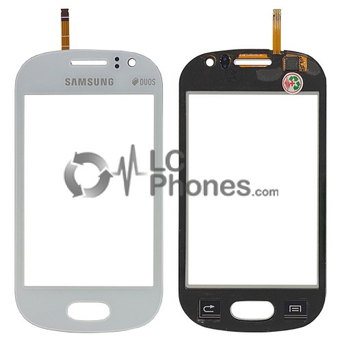 Samsung Galaxy Fame S6810 - Front Glass Digitizer White