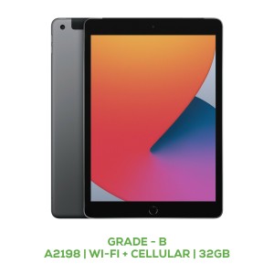 iPad 7th Gen (2019) A2198 Wi-Fi + Cellular 32GB Grade B