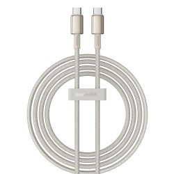 Baseus - Tungsten Gold Cable Type-C to Type-C 480Mb/s 100W 1m Gold P10319800G21-01