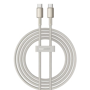Baseus - Tungsten Gold Cable Type-C to Type-C 480Mb/s 100W 1m Gold P10319800G21-01