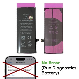 iPhone SE (2022) - Battery A2819 2018mAh 7.82Wh (NO Error, Run Diagnostics)