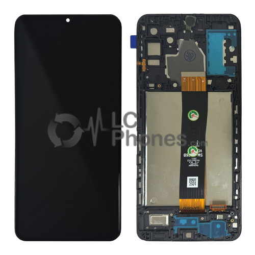 Samsung Galaxy A32 5G A326 - Full Front LCD Digitizer With Frame Black