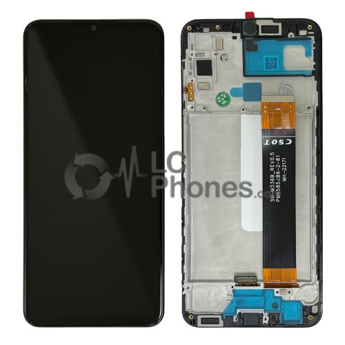 Samsung Galaxy M23 5G M236 / M33 5G M336 - Full Front LCD Digitizer with Frame Black