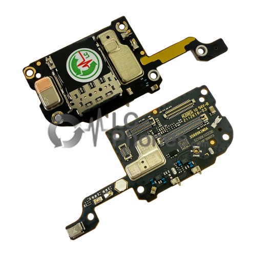 Xiaomi Mi 11 Ultra M2102K1G, M2102K1C - Sim Card Reader Board < Service Pack >