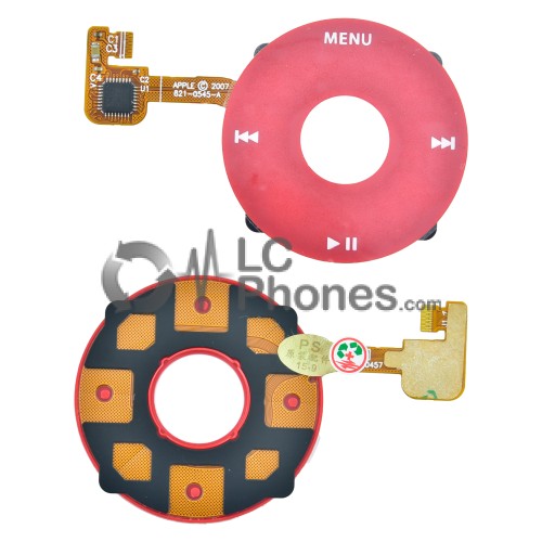 iPod Classic - Click Wheel Red 631-0454-A