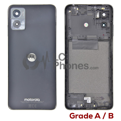Motorola Moto E22i - Back Housing Cover Graphite Grey ( Original Used ) Grade A/B