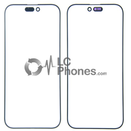 iPhone 16 Pro Max - Front Glass with OCA Black