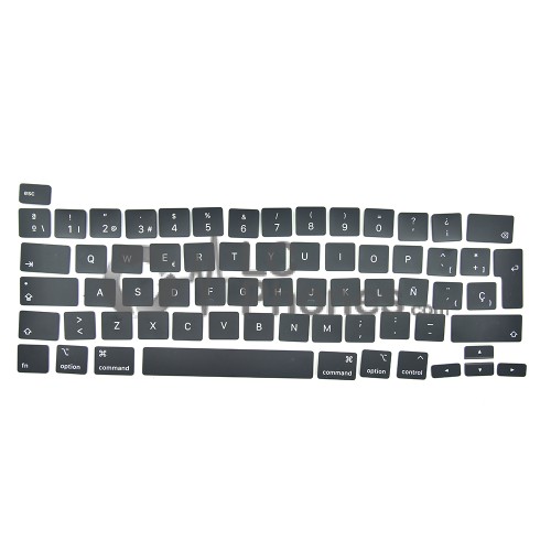 Macbook Pro 16 inch A2141 / Pro 13 inch A2251 / A2289 - Keyboard Keycaps Replacement Spanish ES Layout