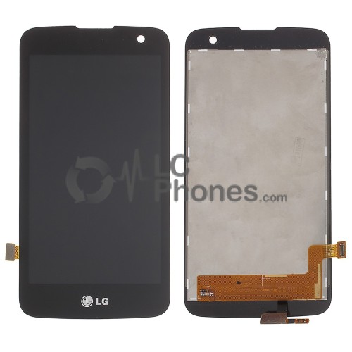 LG K4 K120E - Full Front LCD Digitizer Black