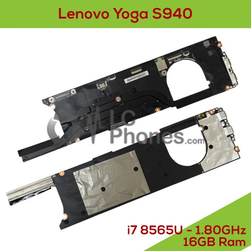 Lenovo Yoga S940-14IWL - Fully Functional Logic Board Intel Core i7 8565U 1.80GHz 16GB RAM Intel UHD Graphics 620