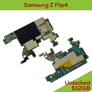 Samsung Galaxy Z Flip4 F721 - Fully Functional Logic Board 8GB / 512GB UNLOCKED
