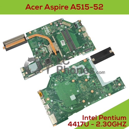 Acer Aspire A515-52 N18C1 - Fully Functional Logic Board Intel Pentium 4417U 2.30GHz Intel HD Graphics 610 EH5A1 LA-H441P