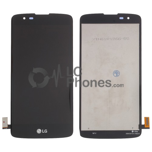 LG K8 K350N - Full Front LCD Digitizer Black