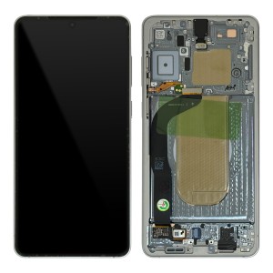 Samsung Galaxy S25 Edge S937 - Full Front LCD Digitizer with Frame Titanium Silver 