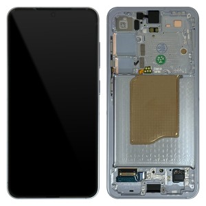 Samsung Galaxy S25 5G S931 - Full Front LCD Digitizer with Frame Icy Blue 
