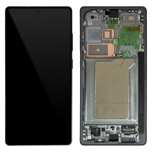 Samsung Galaxy S25 Ultra 5G S938 - Full Front LCD Digitizer with Frame Black Jet 