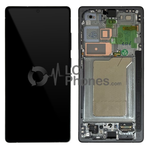 Samsung Galaxy S25 Ultra 5G S938 - Full Front LCD Digitizer with Frame Black Jet < Service Pack >