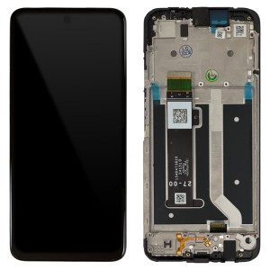 Motorola Moto G34 XT2363 - Full Front LCD Digitizer with Frame Black 