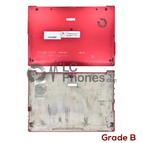 Fujitsu Lifebook U772 - Back Housing Cover Red ( Original Used ) Grade B