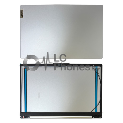 Lenovo IdeaPad 5 15ITL05 15ARE05 15IIL05 - Front Housing Cover with Hinge Set Silver