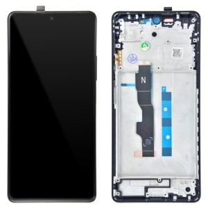 Xiaomi Redmi Note 13 5G 2312DRAABG, 2312DRAABI - Full Front LCD Digitizer with Frame Graphite Black