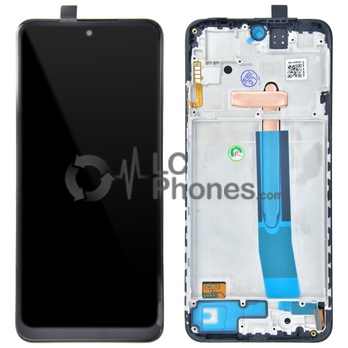 Xiaomi Redmi Note 11S 5G 22031116BG / Poco M4 Pro 5G 21091116AG, MZB0BGVIN / Redmi Note 11T 5G 21091116AI - Full Front LCD / TFT Digitizer with Frame Black