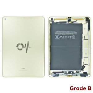 iPad 5th Gen A1822 Wi-Fi Version - Back Housing Cover Fully Assembly with Battery Rose Gold  Grade B