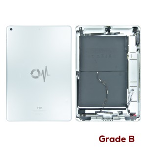iPad 10.2 7th Gen (2019) A2197 Wi-Fi Version - Back Housing Cover Fully Assembly with Battery Silver  Grade B