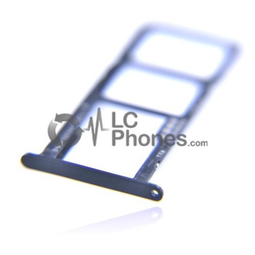 Huawei Y5 (2018 ) / Y5 Prime (2018) - Sim Tray Card Holder Black