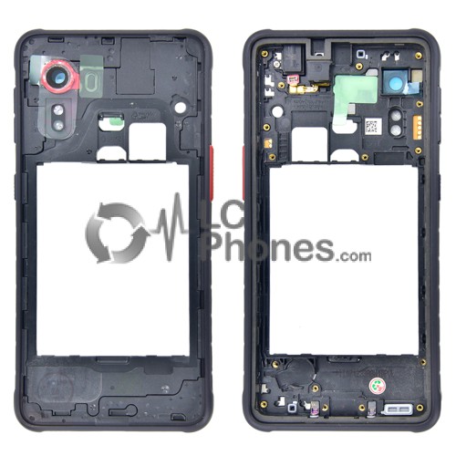 Samsung Galaxy Xcover 5 G525F - Middle Frame Black