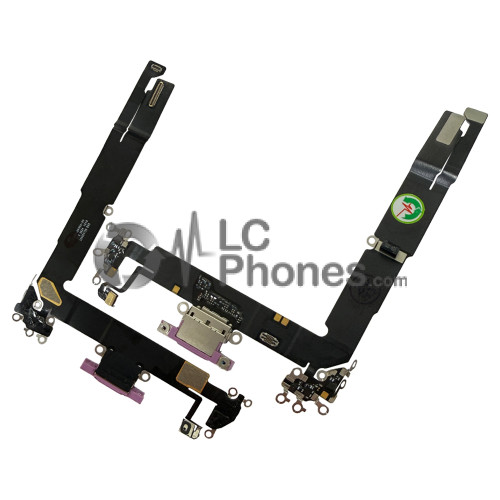 iPhone 16 Plus - Dock Charging Connector Flex Pink (Original) Take Out