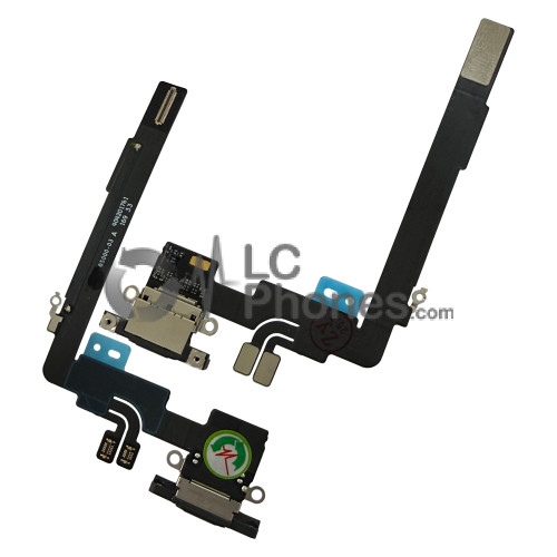 iPhone 16 Pro Max - Dock Charging Connector Flex Titanium Black (Original) Take Out