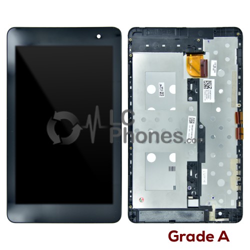Dell Venue 8 Pro T01D - Full Front LCD Digitizer with Frame Black ( Original Used ) Grade A