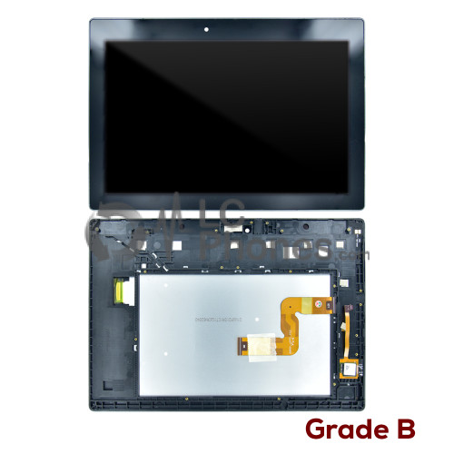 Lenovo Tab 3 10 Business TB3-X70F - Full Front LCD Digitizer with Frame Black ( Original Used ) Grade B