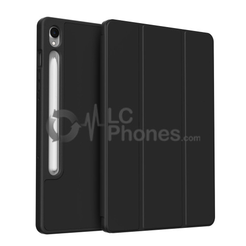 Samsung Galaxy Tab  S9 X710 / X716 - Ultra Thin with Stand Function Slim Case with S-Pen Holder Black