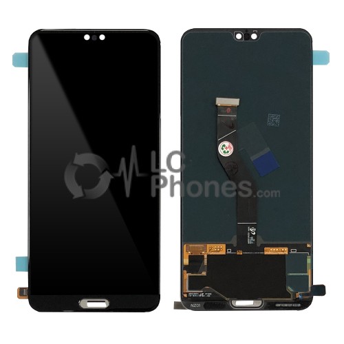 Huawei P20 Pro - Full Front LCD Digitizer Black ( Original Remaded )