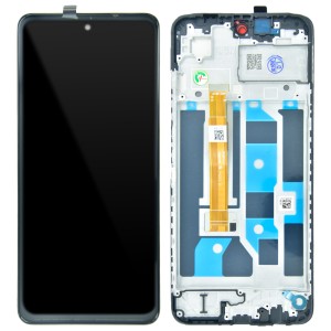 OPPO A40 - Full Front LCD Digitizer with Frame Black