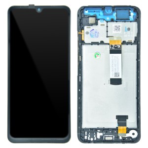 Xiaomi Redmi A5 4G 25028PC03G, 25028RN03A, 25028RN03I - Full Front LCD Digitizer with Frame Midnight Black