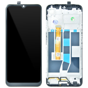 OPPO A16 CPH2269 - Full Front LCD Digitizer with Frame Black